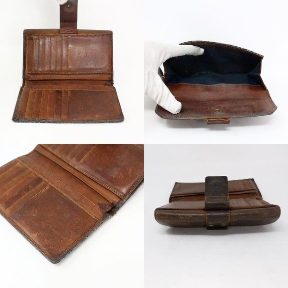 CHRISTIAN DIOR #36210 Monogram Canvas Saddle Wallet - Picture 4 of 6